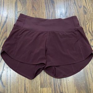 Lululemon Speed Up shorts (4”)